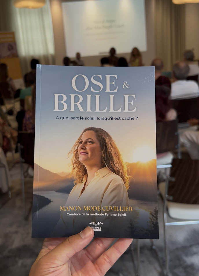Le livre Ose & Brille présenté lors de la soirée